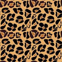 Leopard or cheetah fur texture. Animal leopard print seamless pattern. Abstract tiger spotted print. Wild animal pattern background or texture. Seamless leather texture. Animal safari skin texture. vector