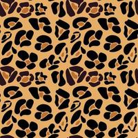 textura de piel de leopardo o guepardo. patrón sin costuras con estampado de leopardo animal. estampado abstracto con manchas de tigre. fondo o textura de patrón de animales salvajes. textura de cuero sin costuras. textura de piel de safari animal. vector