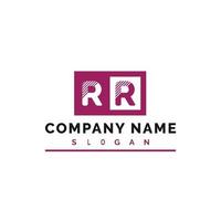 RR Letter Logo Design vector