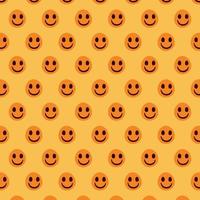 Seamless vector pattern with smile emoticonuuuuu