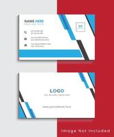 Simple Modern And Creative Business Card Template Design vector