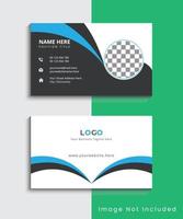 Simple Modern And Creative Business Card Template Design vector