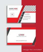 Simple Modern And Creative Business Card Template Design vector