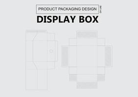 Display Box Keyline vector