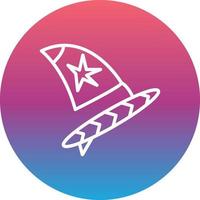 Windsurf Vector Icon