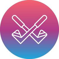 Golf Stick Icon vector