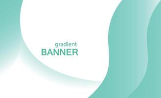background banner with abstract shape and blank page vector