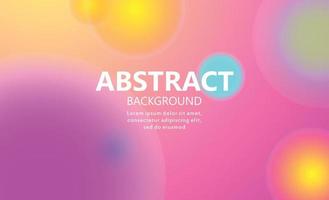 background banners with abstract shapes vector