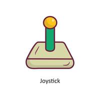 Joystick vector filled outline Icon Design illustration. Gaming Symbol on White background EPS 10 File