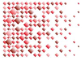 Red square pattern background - vector illustration. Gradient