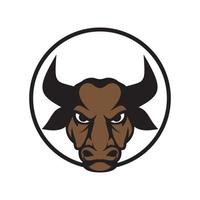 abstract bull logo vector illustrations design icon logo