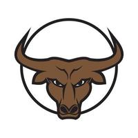 abstract bull logo vector illustrations design icon logo