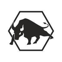 Cow Logo Template vector icon