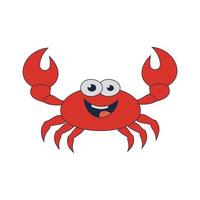crab vector illustration design icon