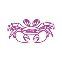 crab vector illustration design icon