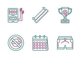 Fitness Vector Icon Set