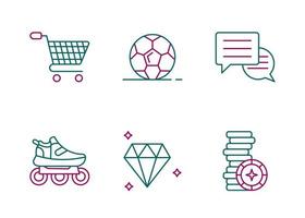 Membership Vector Icon Set