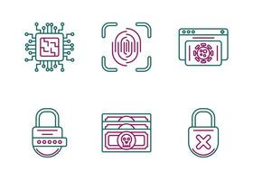 Hacker Vector Icon Set