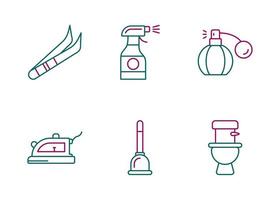 Hygiene Routine Vector Icon Set