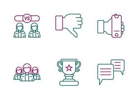 Followers Vector Icon Set