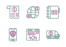 Banking Vector Icon Set