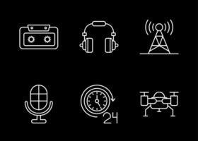 Journalism Vector Icon Set