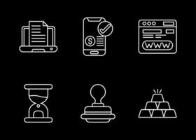 Banking Vector Icon Set