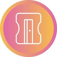 Beautiful Sharpener vector line icon