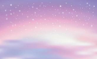 Fantasy background of sky vector