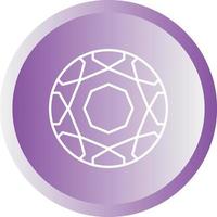 Beautiful Ball Line Vector Icon