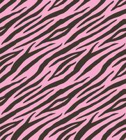 Vector seamless pattern of pink zebra tiger print