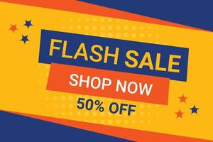 Flash Sale Shop now up to 50 Percent off Vector Element