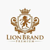 Heraldry Lion Brand Logo 16277777 Vector Art at Vecteezy