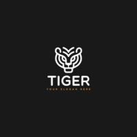 vector de logotipo de tigre