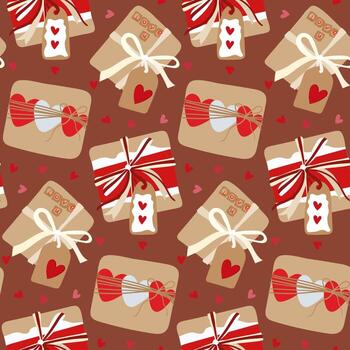 un patrón de globos en forma de labios. bolas de perlas con lentejuelas. fondo para imprimir en textiles y papel. envoltorio de regalo para el día de san valentín vector