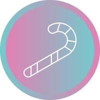 Beautiful Candy Stick Line Vector Icon