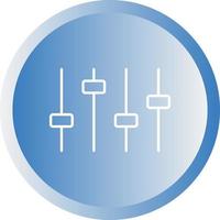 Beautiful Controls Line Vector Icon