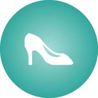 Unique Heels Vector Glyph Icon