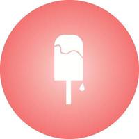 Unique Ice Lolly Vector Glyph Icon