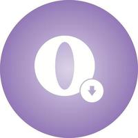 Unique Browser Vector Glyph Icon