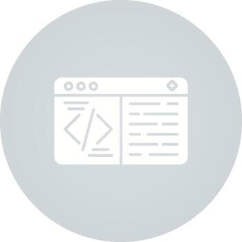 icono de vector de codificación