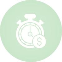 Time Of Money Vector Icon