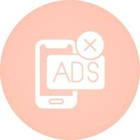 AD Block Vector Icon