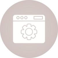 Web Settings Vector Icon