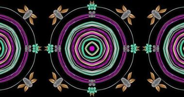 Abstract kaleidoscope animation,Abstract geometric motion graphic video