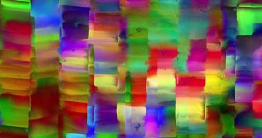 arrière-plan abstrait ondulé liquide. conception de surface de texture colorée. video