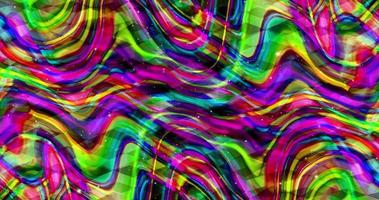 abstrakt flytande vågig bakgrund.färgglad textur yta design.abstrakt holografiska bakgrund, abstrakt lutning textur bakgrund, geometrisk bakgrund, digital målad vattenfärg textur video