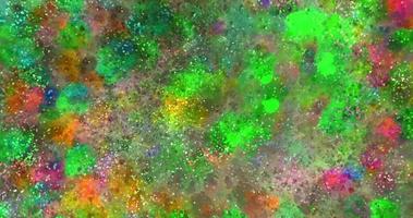 fondo de pintura de salpicaduras de acuarela, textura de acuarela pintada digital, diseño de superficie de textura colorida.fondo holográfico abstracto.textura de pintura abstracta video
