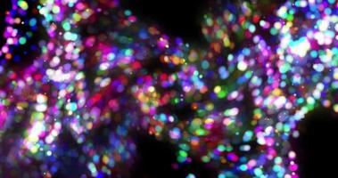 Abstract multicolor bubbles background,Abstract holographic liquid animation video