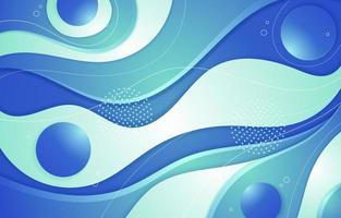 Abstract Blue and Green Background vector